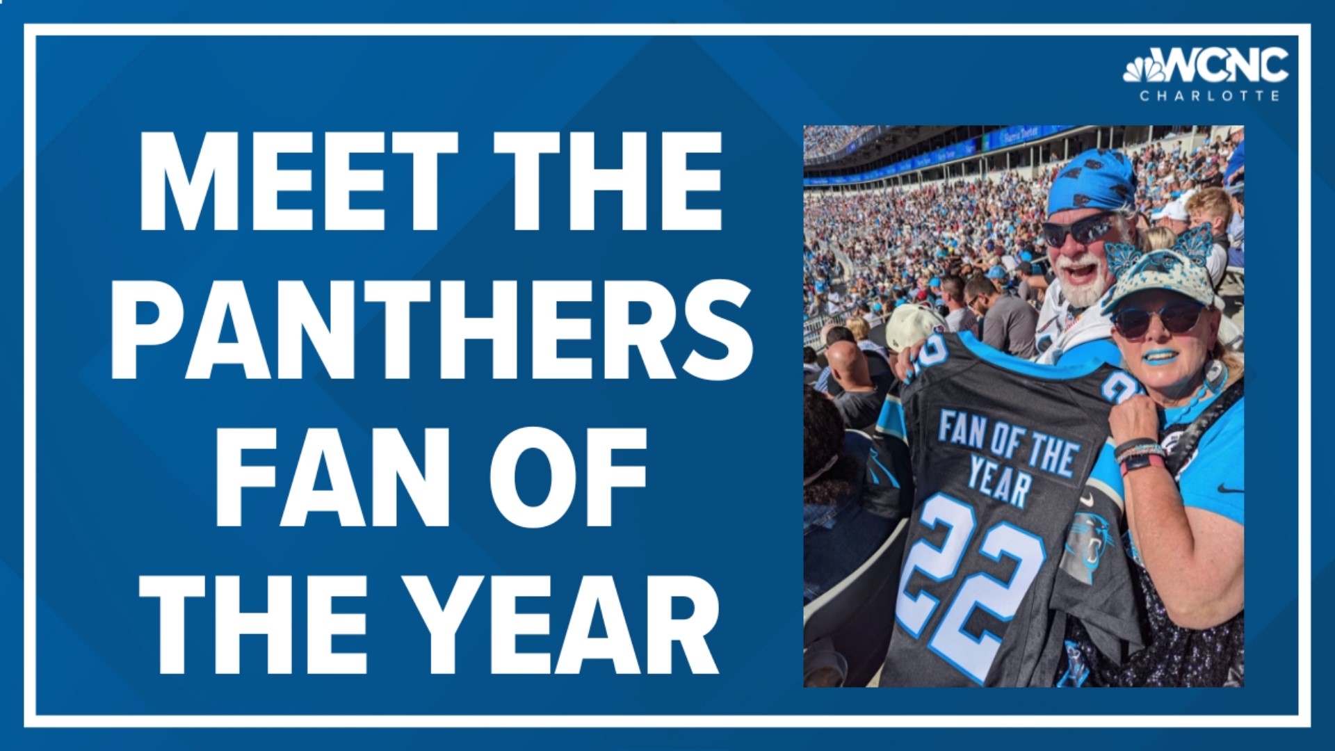 Dedicated Panthers superfan heading to the Super Bowl | wfmynews2.com