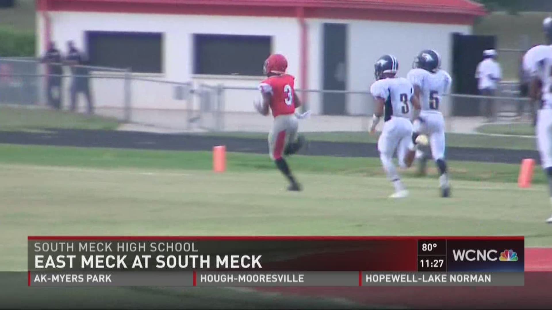 South Meck improved to 2-0 with a 34-10 win over East Meck.