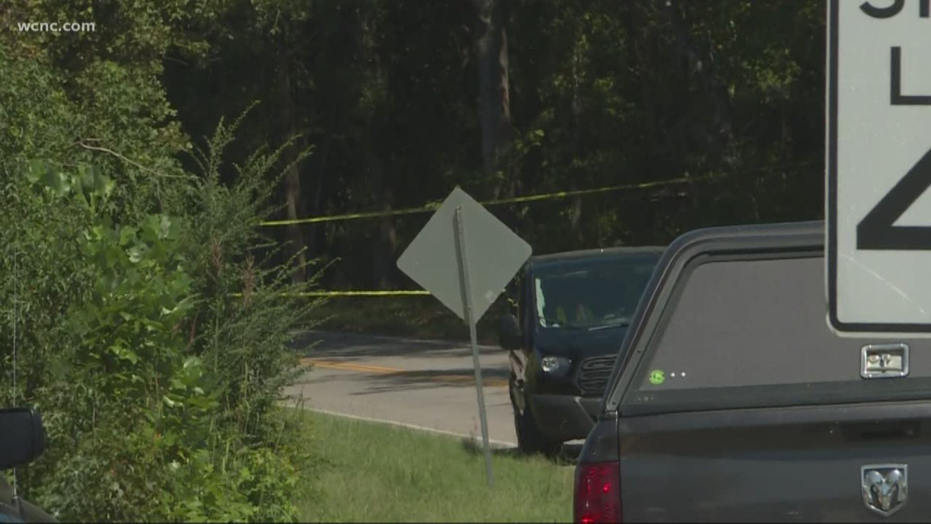 Lizzie Melton Road was closed near the intersection of Old Richburg Road.