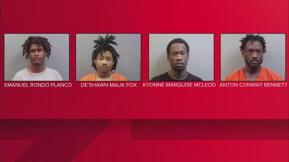 4 Chesterfield County inmates caught after escaping | wfmynews2.com