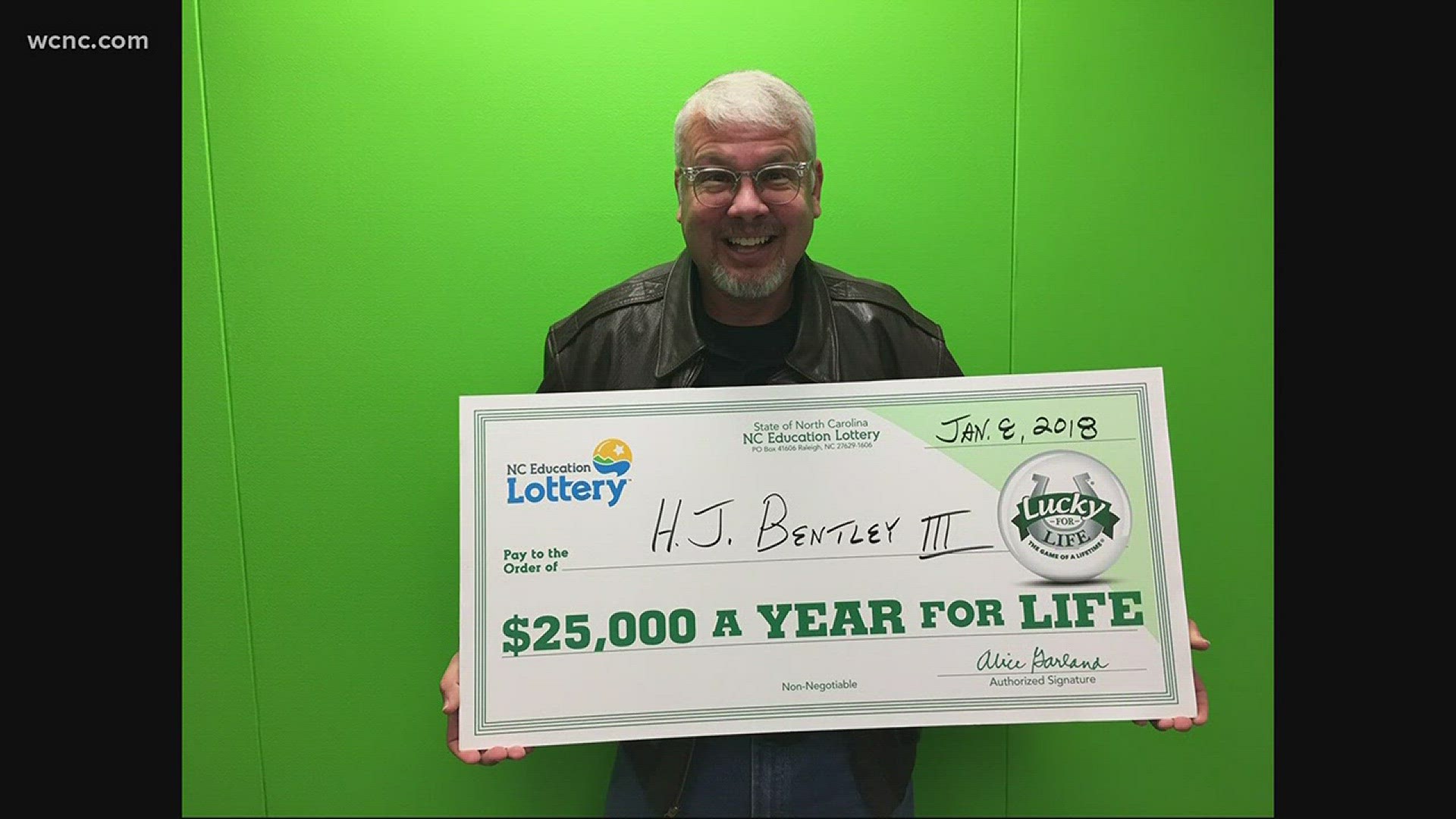 CLT man almost threw away winning lotto ticket
