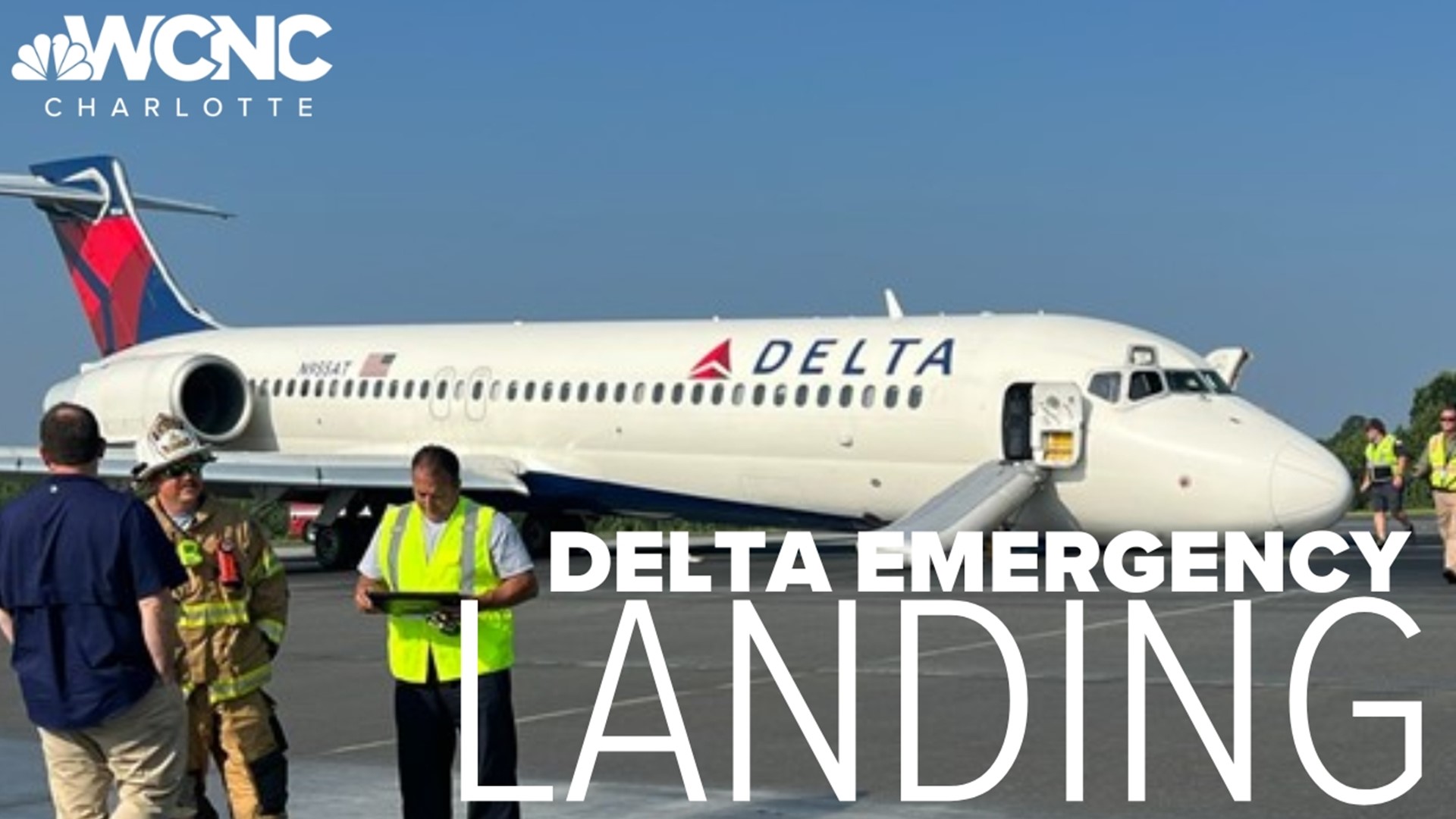 No one was injured when a Delta Boeing 717 landed without its nose gear at Charlotte Douglas Wednesday. The NTSB will launch its investigation this week.