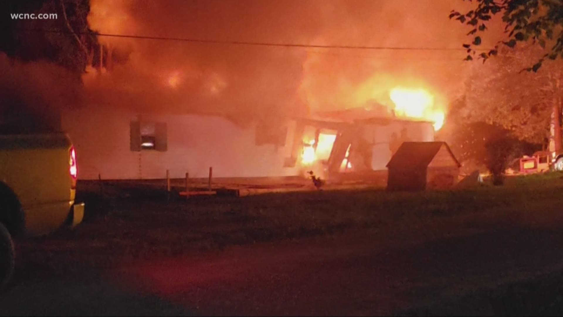 Two people were found dead after a house was believed to be intentionally set on fire. The fire happened off Pine Meadows Lane in Taylorsville around 11:30 p.m. Saturday.