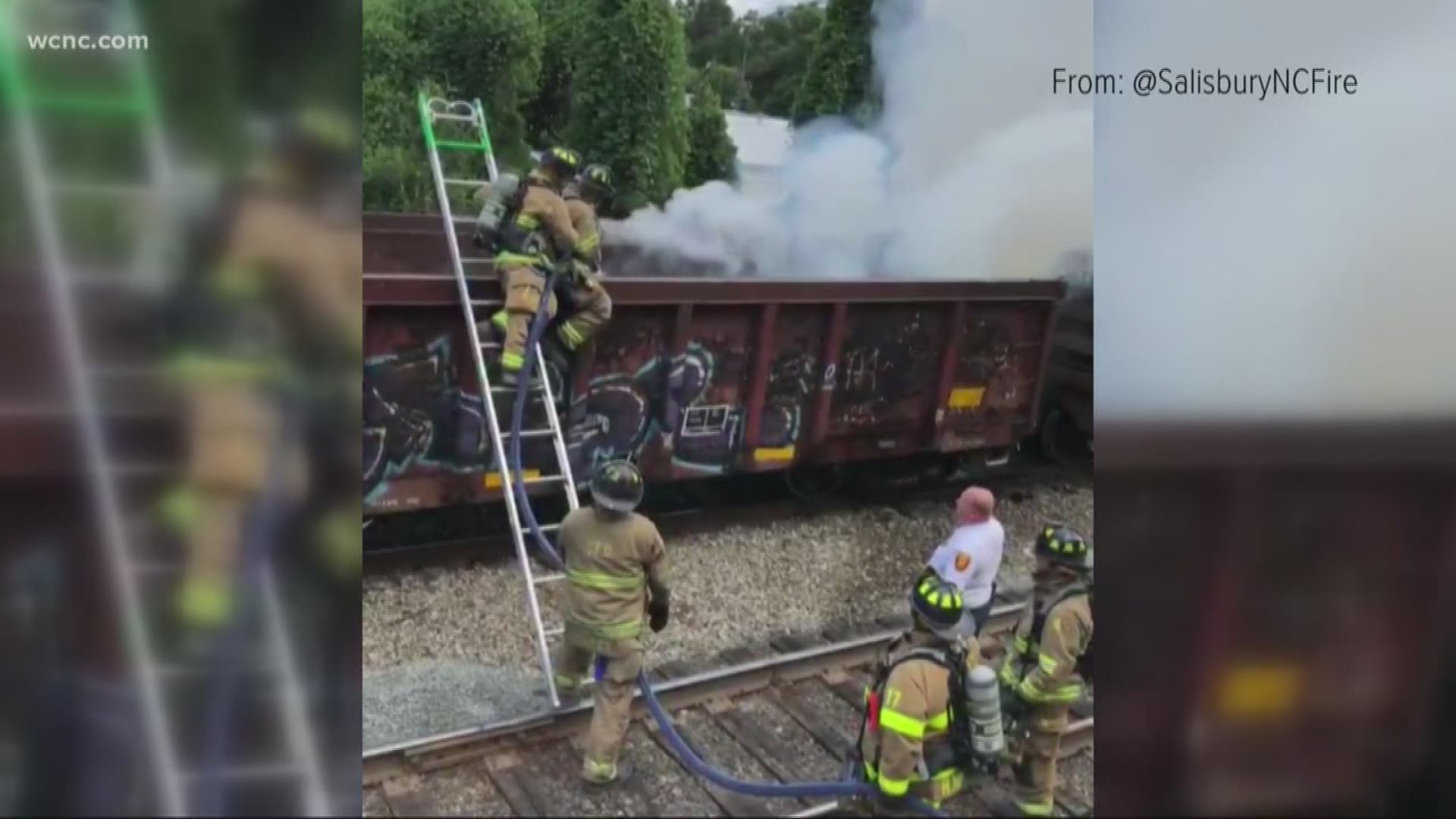 Salisbury Fire responded to a call in the 300 block of East 11th Street in Salisbury.