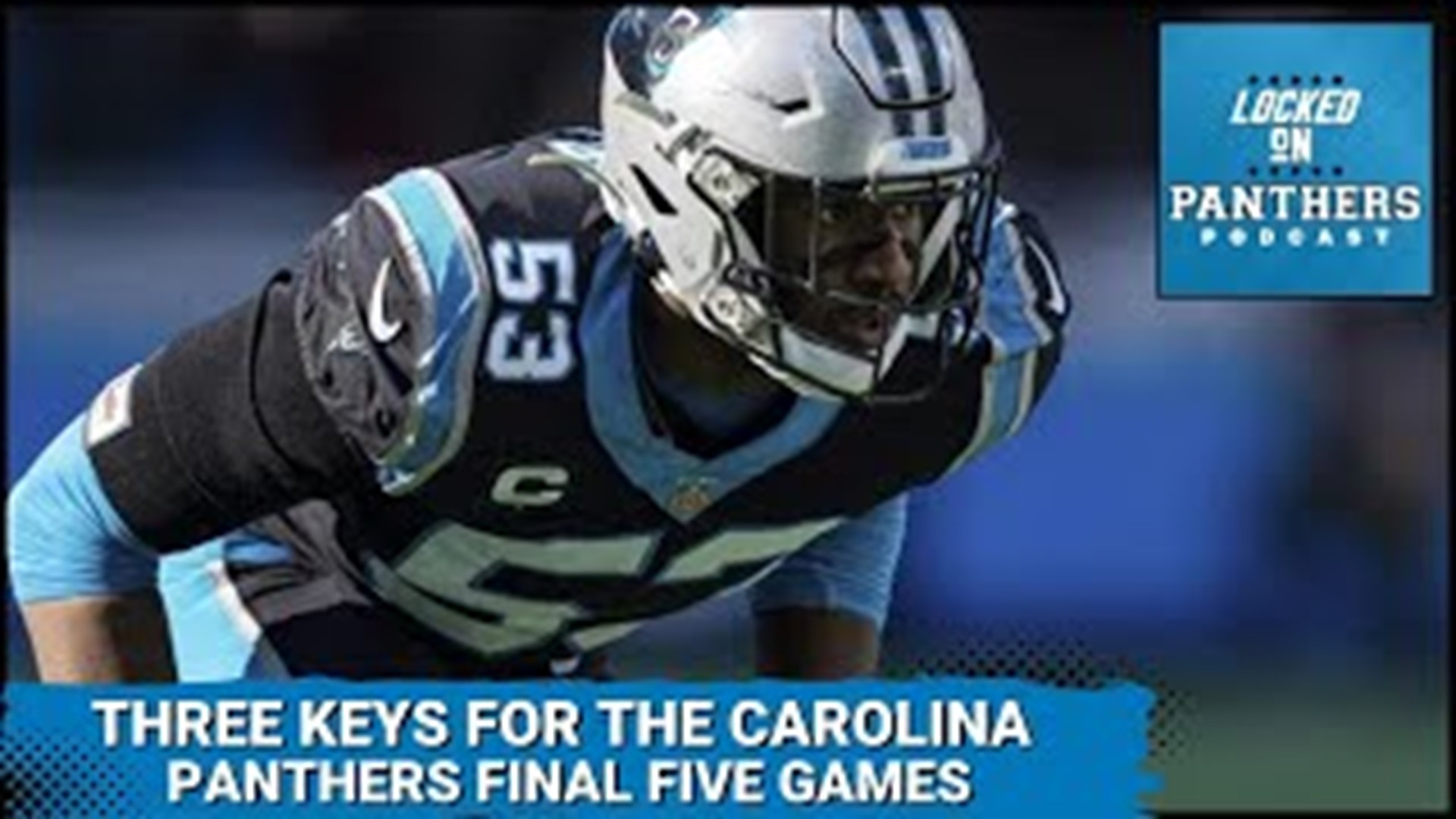 The Panthers have a bye week to get healthy and cultivate a plan to capitalize on one of the NFL's easiest remaining schedules. That and more on Locked on Panthers.