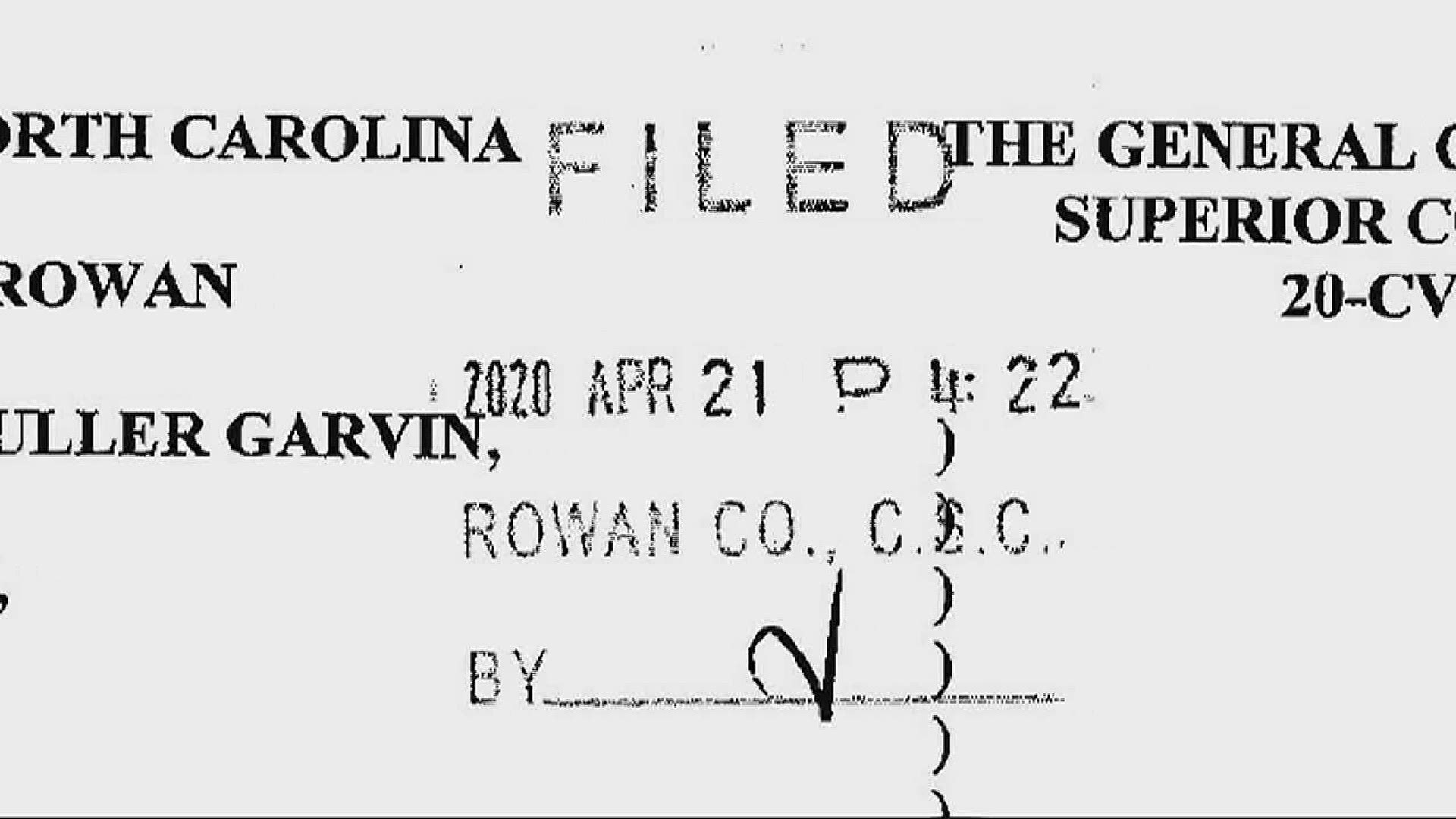 The family of 96 year old Marjorie Garvin, who contracted coronavirus, says they filed the lawsuit to protect elderly people.