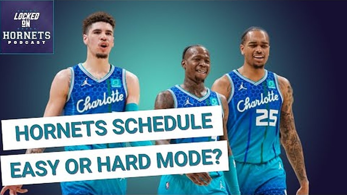 Is the Charlotte Hornets schedule favorable for a LaMelo Ball led improbable playoff run? | Locked on Hornets