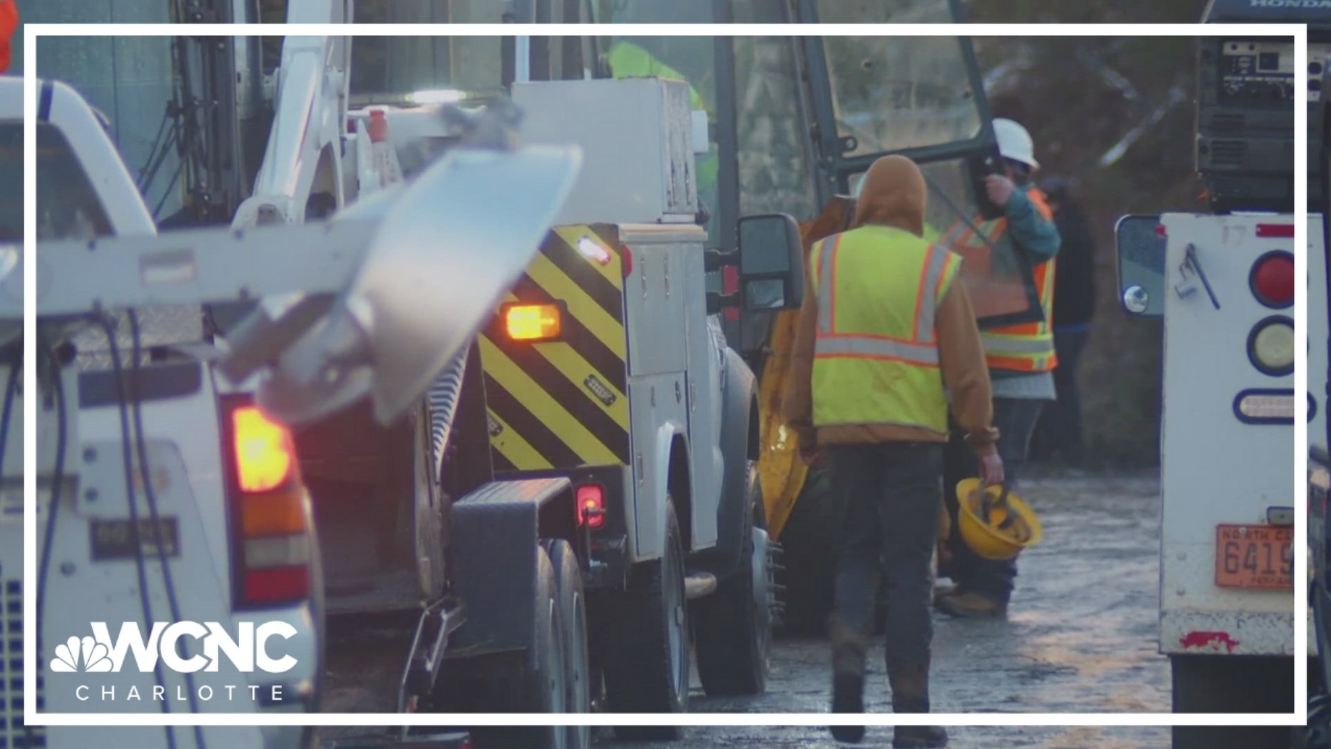 Crews from the National Weather Service will be up in Catawba County to confirm if a tornado touched down.