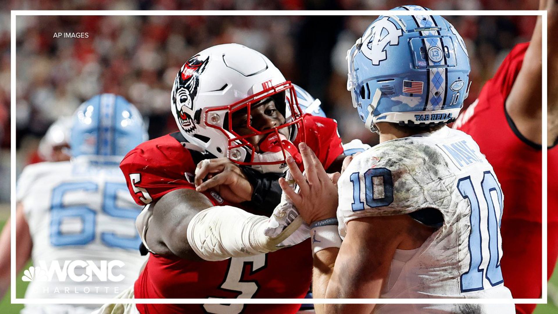 UNC and N.C. State have deep rivalries going back over 100 years, reinforced through their Atlantic Coast Conference membership.