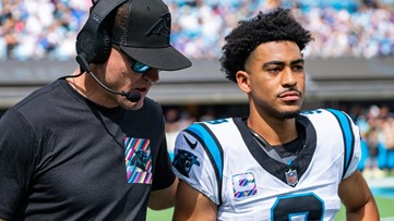 Reich: Panthers QB Bryce Young on track to play Sunday vs Vikings after  returning to practice – WATE 6 On Your Side