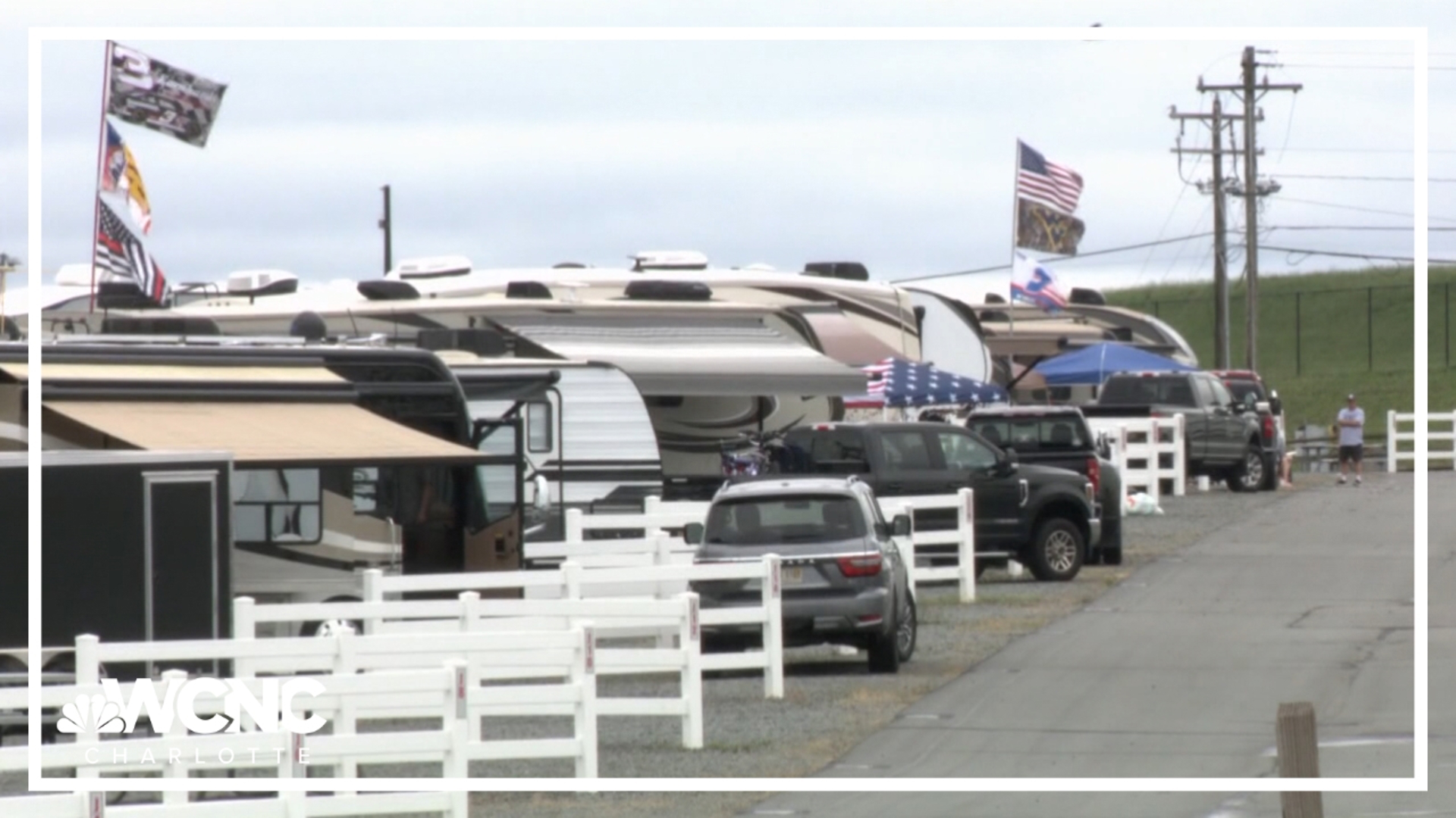 Charlotte Motor Speedway has opened its campgrounds for evacuees from Hurricane Helene.