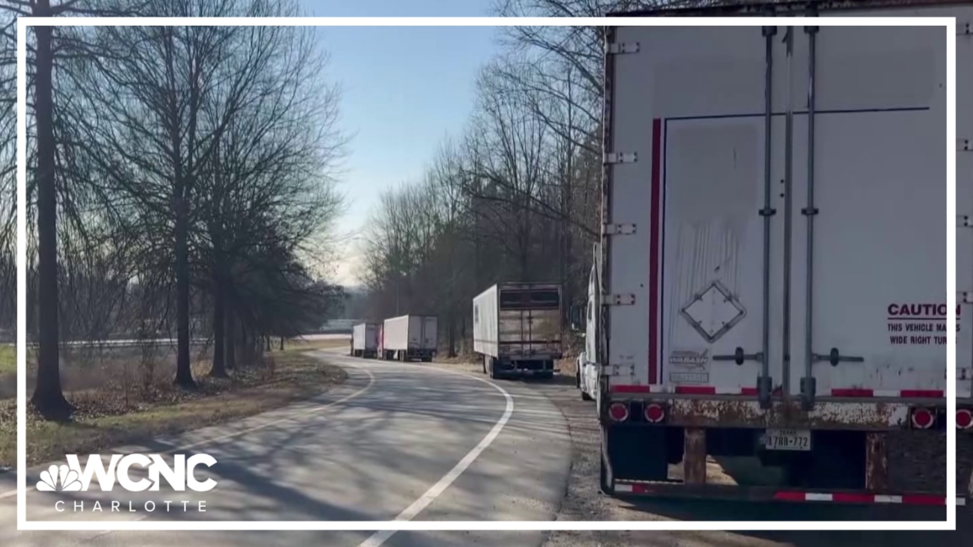 Many truck drivers say finding a parking spot to rest can be a hassle.