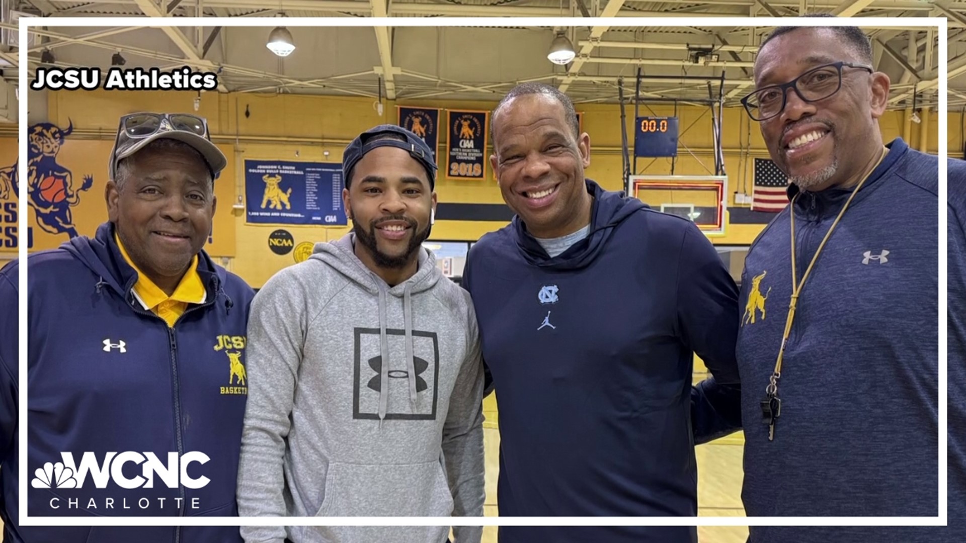 Hubert Davis Sr. played for the JCSU Golden Bulls in the late 1960s.