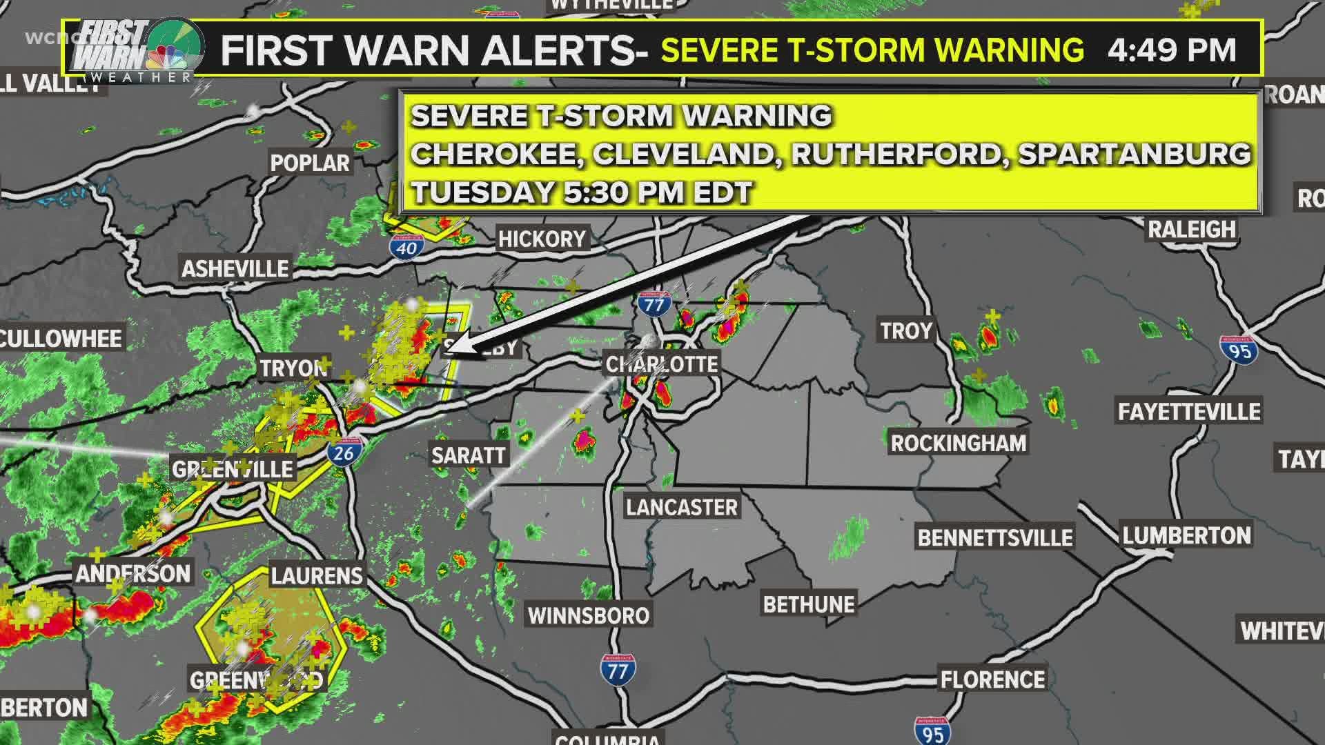 Chief Meteorologist Brad Panovich reminds us: Any thunderstorm can produce lightning, even those that are not under a Severe Thunderstorm Warning.