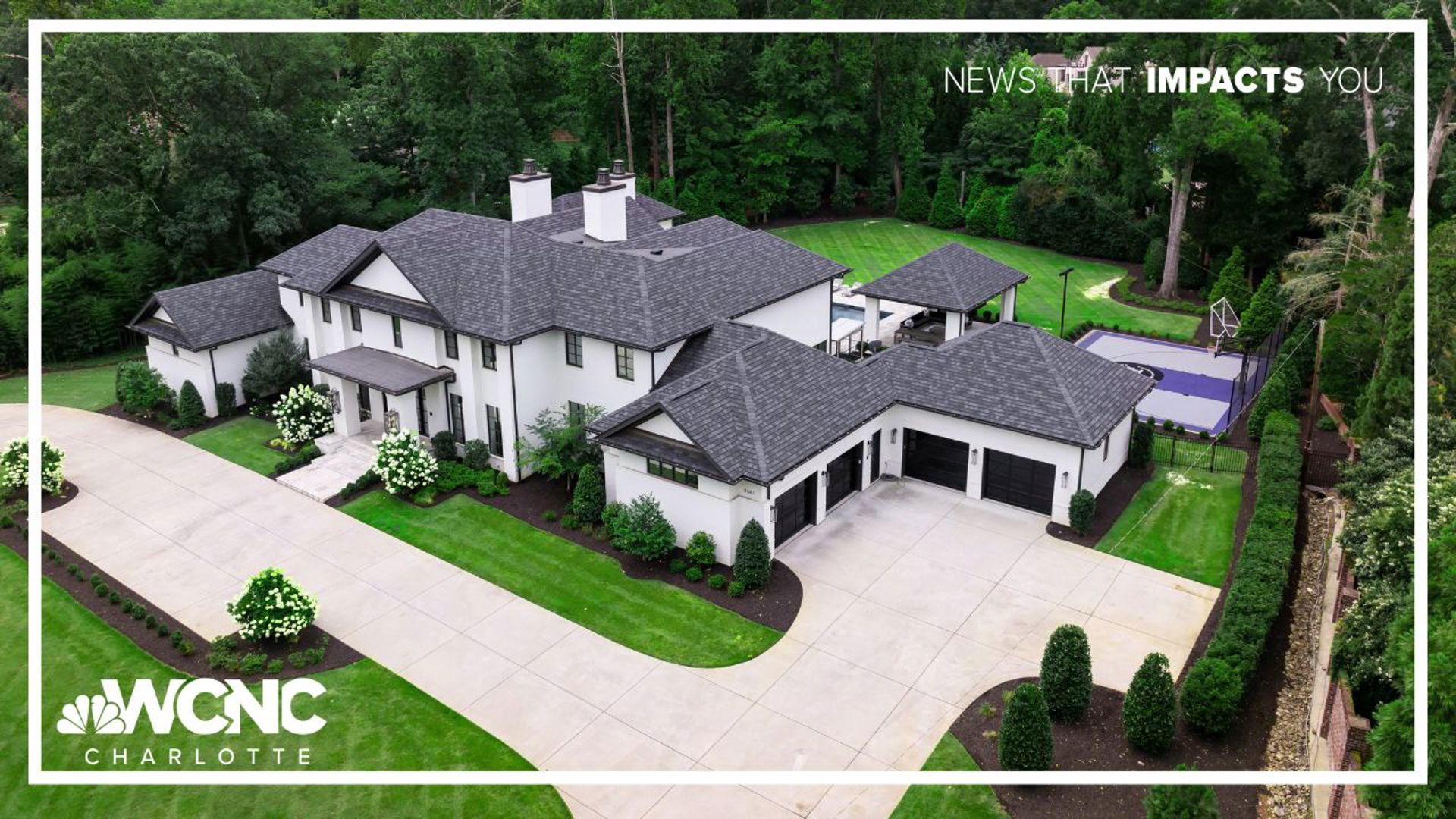 Former Panthers first-round pick Shaq Thompson's luxurious south Charlotte estate is on the market with a listing price of $10.7 million.