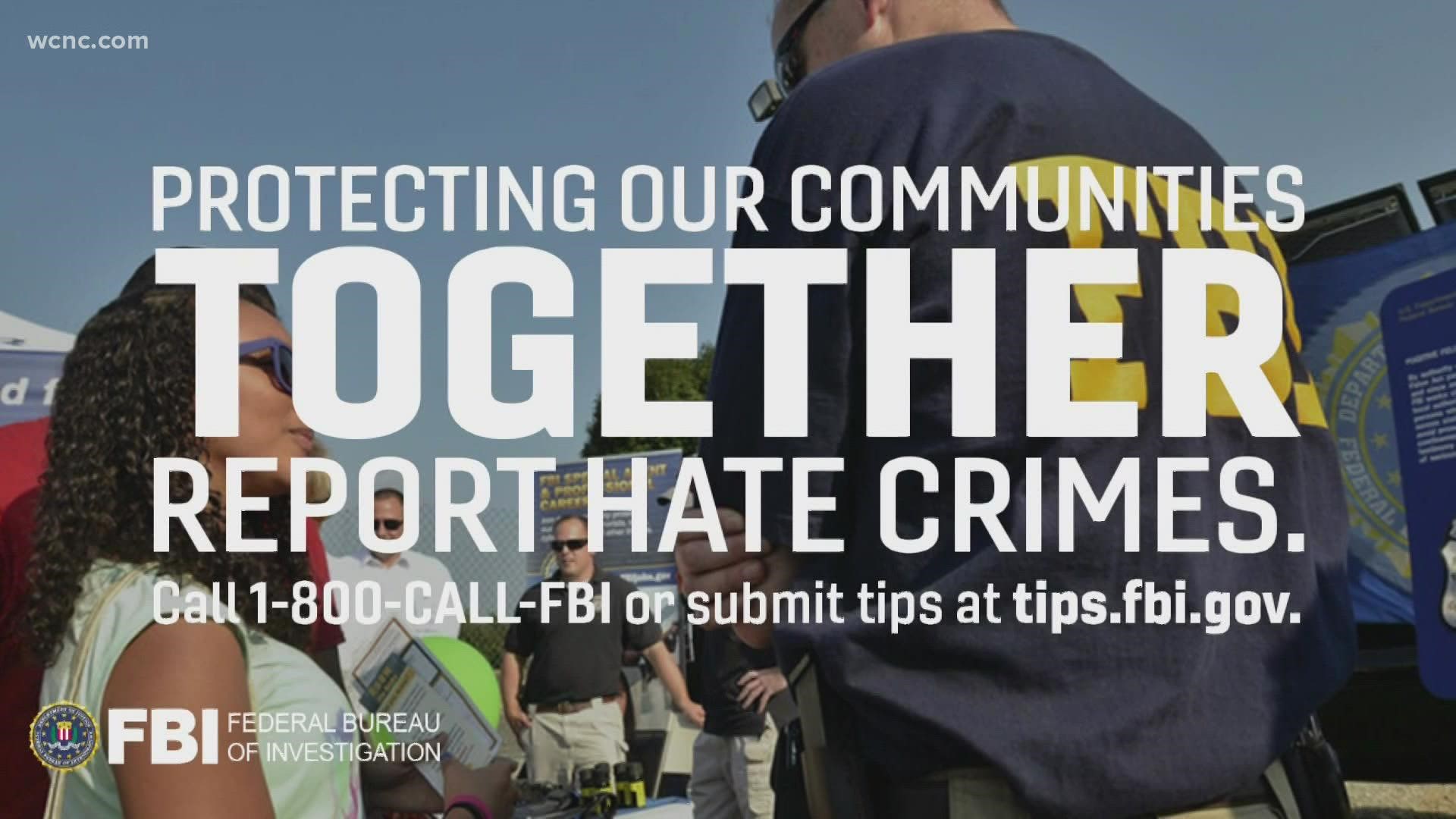 The goal is to have the public successfully recognize and report a hate crime when they see it.