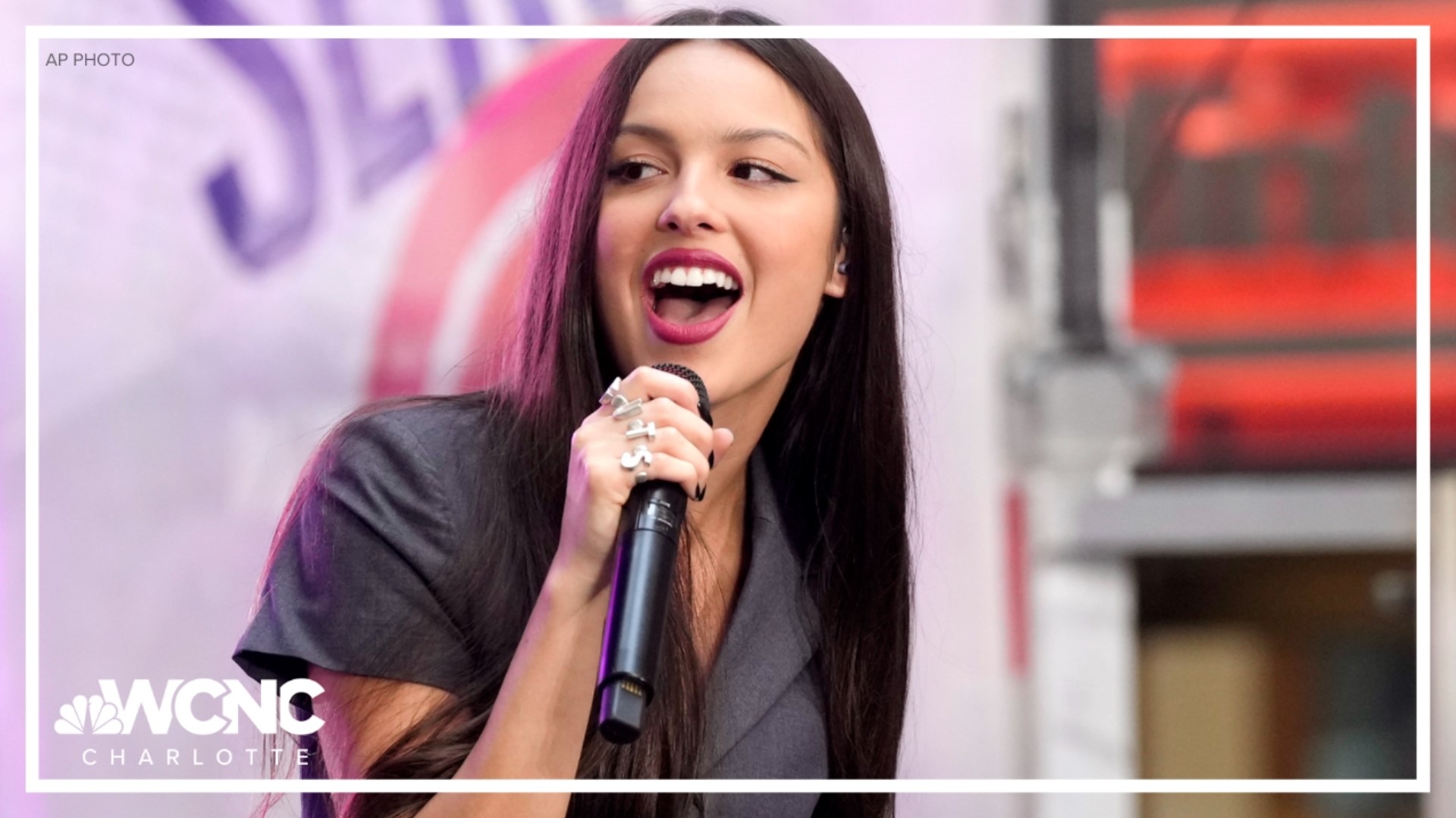 Olivia Rodrigo will stop in Charlotte during her newly announced "GUTS" tour to share her latest album with fans in North Carolina.