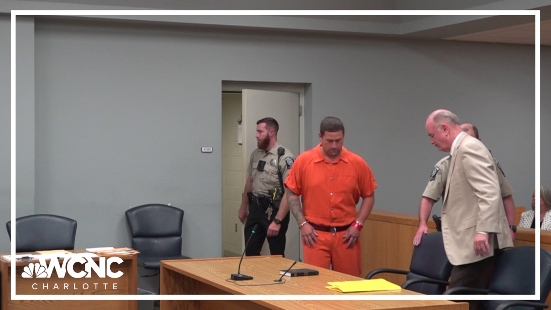 Joshua Hunsucker, the man accused of killing his wife with eye drops, is expected back in court on Monday. His bond hearing was previously postponed.