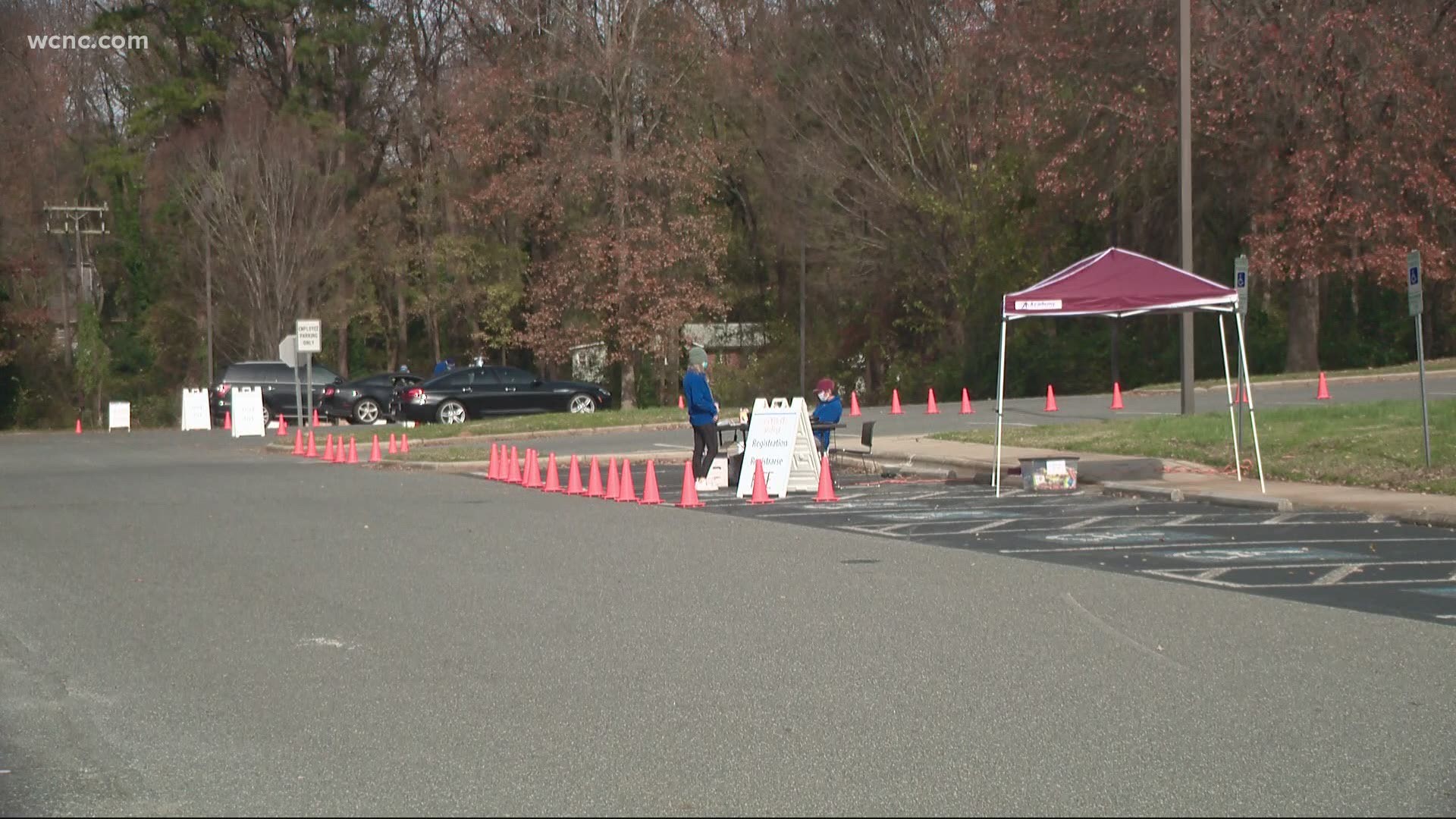 Mecklenburg County health officials are seeing a 20% increase in COVID-19 testing ahead of the holidays but are urging people to not gather.