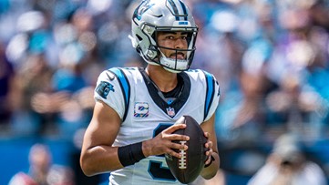 Reich: Panthers QB Bryce Young on track to play Sunday vs Vikings