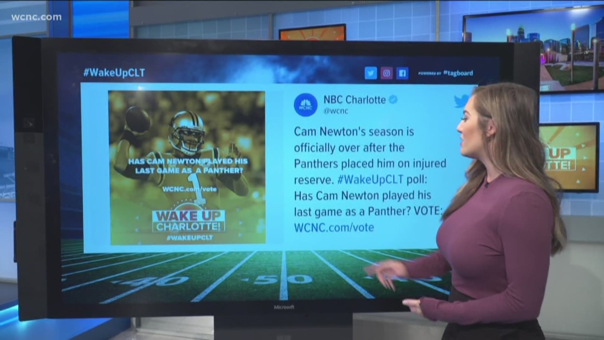 Cam Newton's season is officially over after he was placed on injured reserve. Given the circumstances, will he return to the Panthers next season?