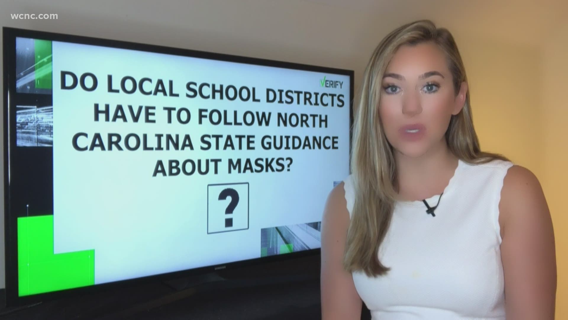 The requirement of face masks has been a hot topic for a while as some counties and cities loosen their restrictions. Do schools have that option?