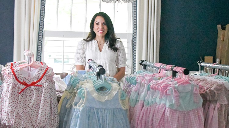 Charlotte woman designs children's clothing line with fabrics paying tribute to the Queen City