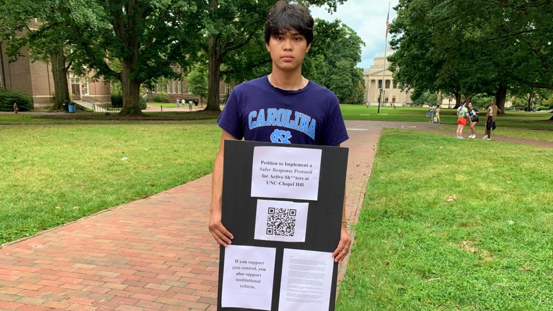 Students critical of UNCChapel Hill's emergency response