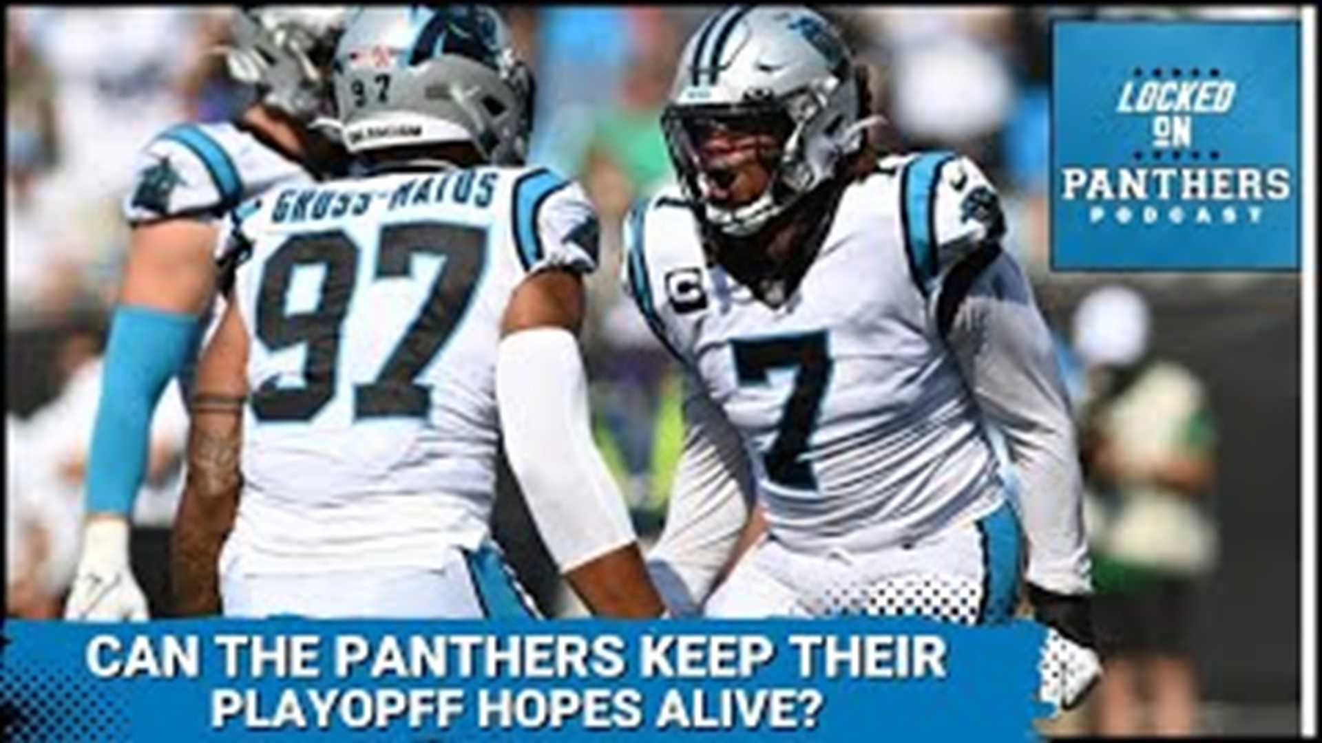 The Panthers face a must-win on Sunday in Seattle. Can they finally win a game on the road and keep their NFC South hopes alive? That and more on Locked On Panthers