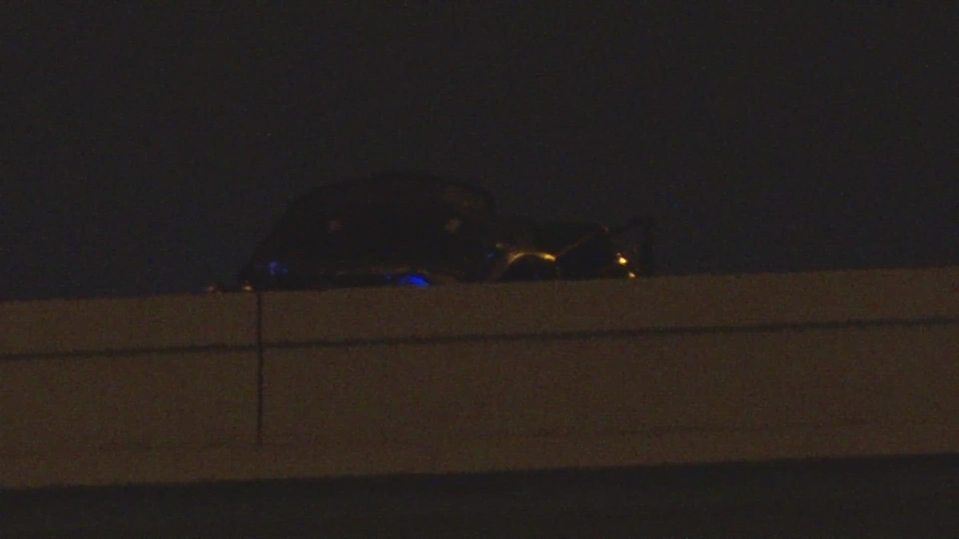 Officials did not identify the person who died.