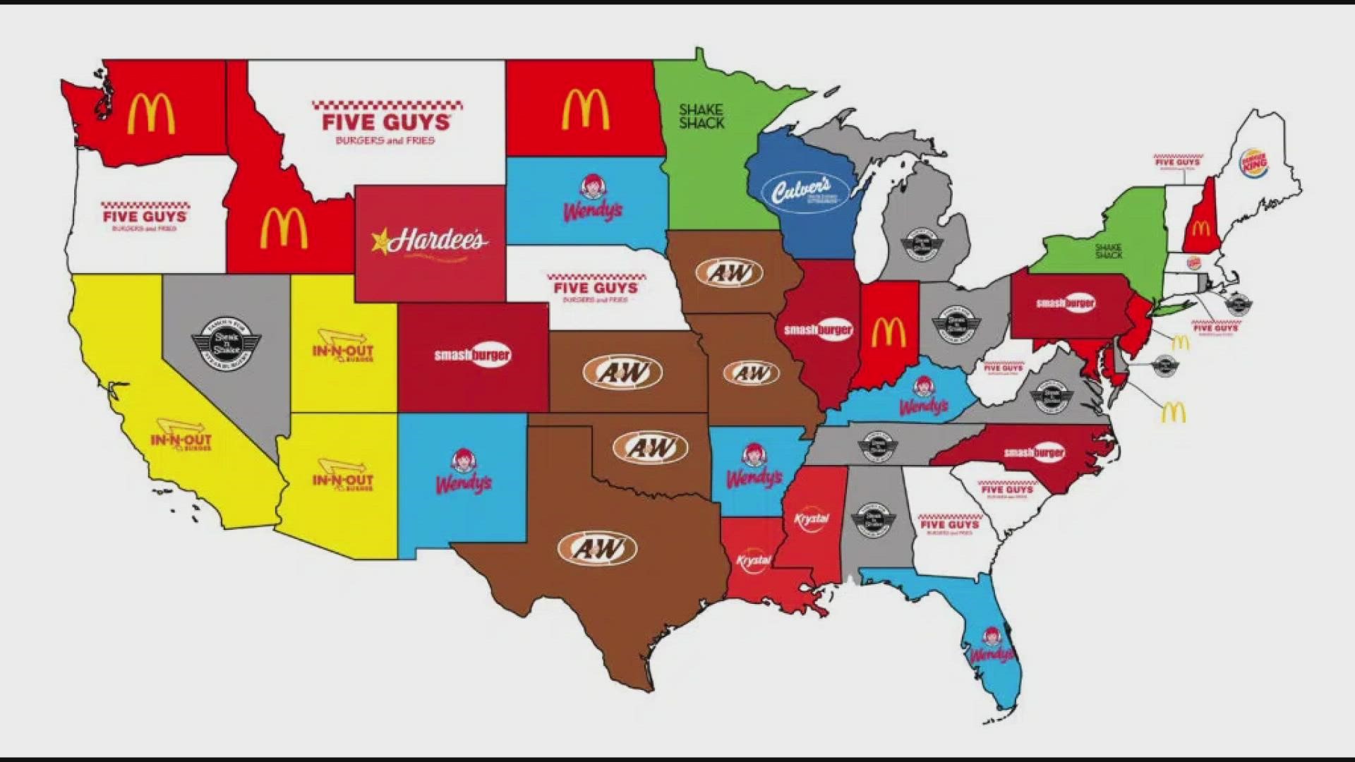 In what world is Whataburger not even in the top 5, let alone not No. 1?