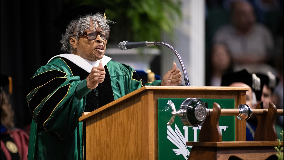Opal Lee receives honorary doctorate at University of North Texas