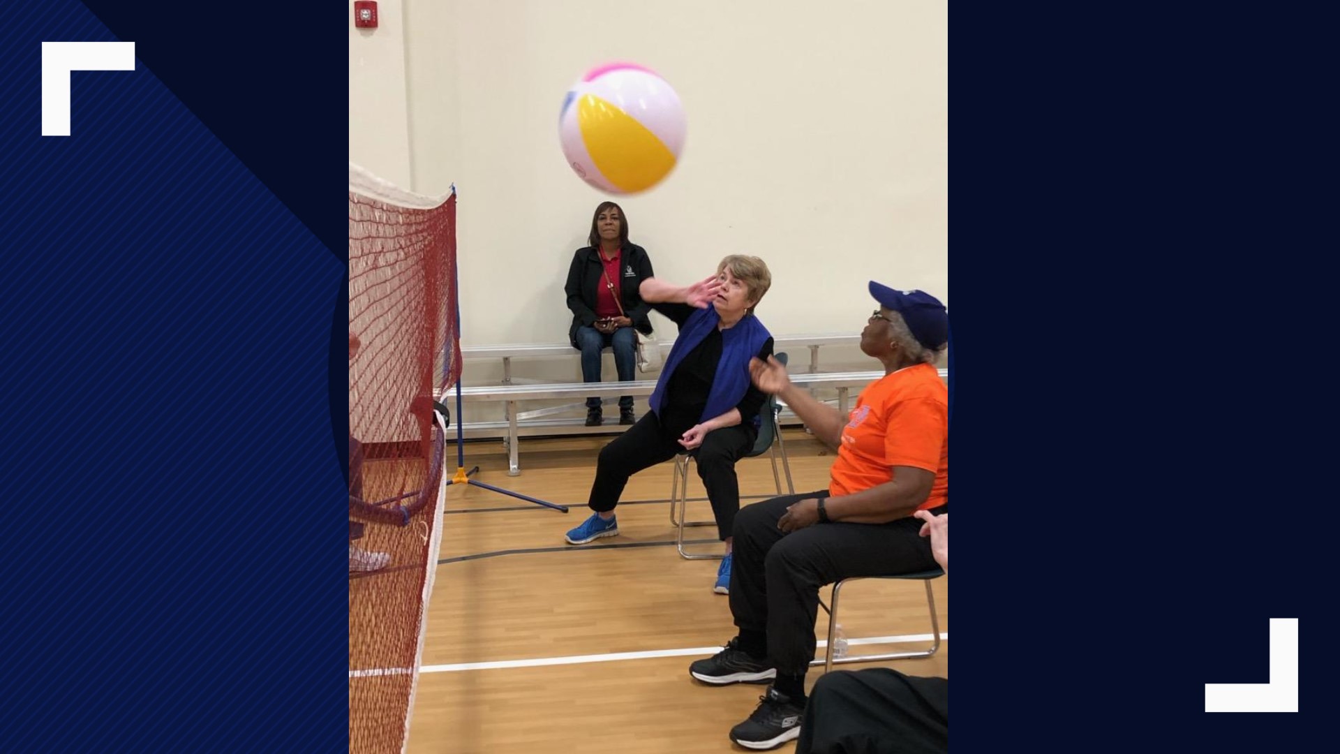 Seniors Compete in Chair Volleyball Tournament in WinstonSalem