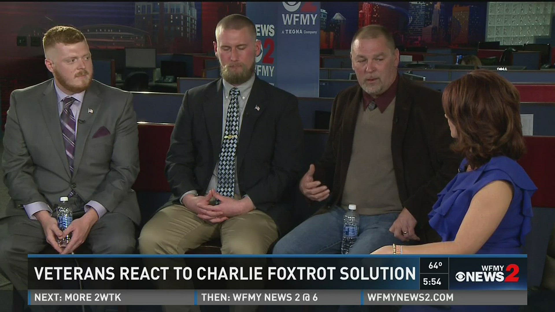 Triad Veterans React To Charlie Foxtrot Solution