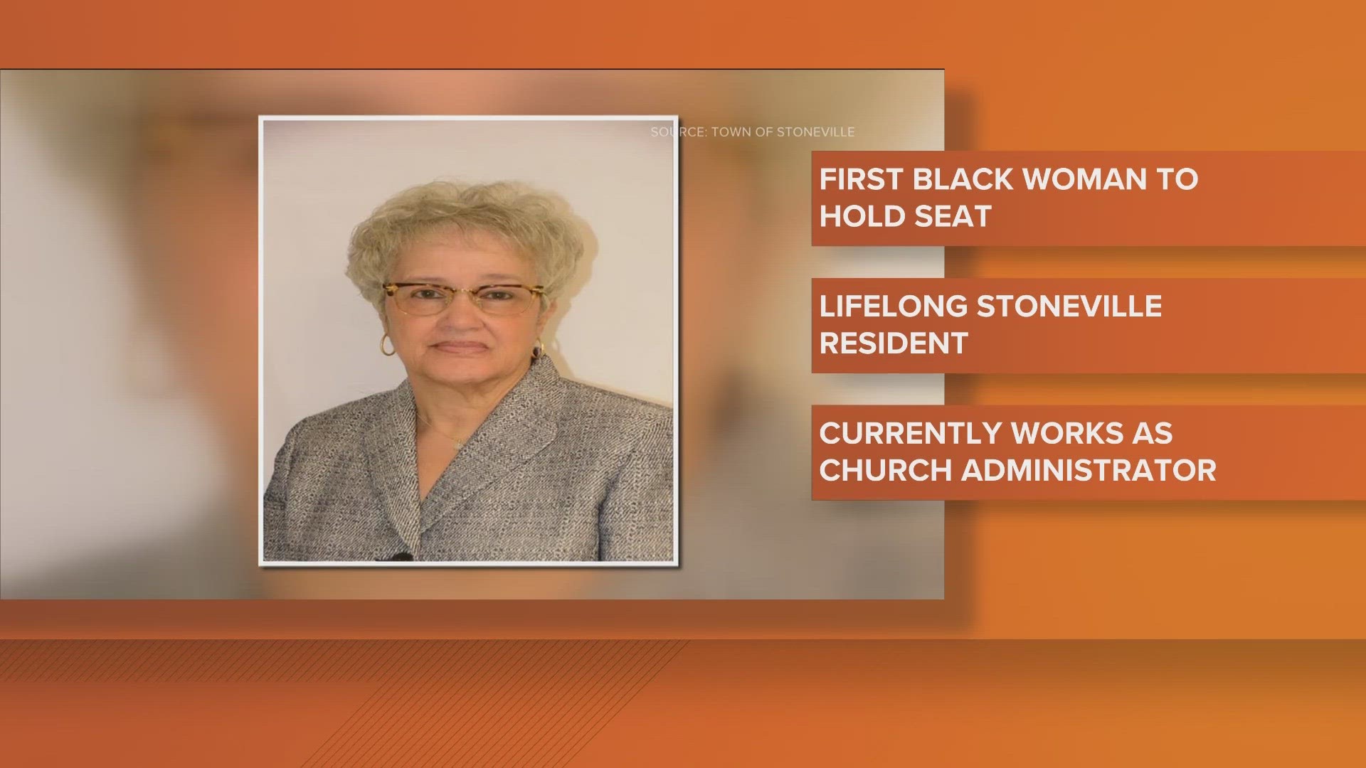 A woman in Rockingham County made history.