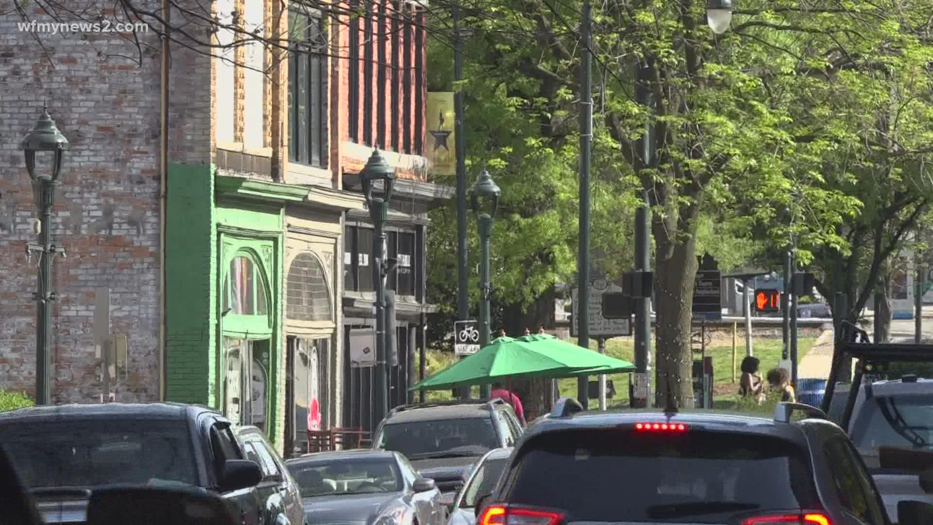 Greensboro keeps growing and business owners kept looking for spots to capitalize on all the activity.
