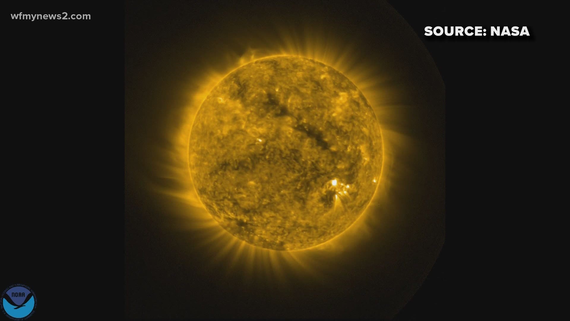 NASA says anything with an on off switch can be impacted by solar weather.