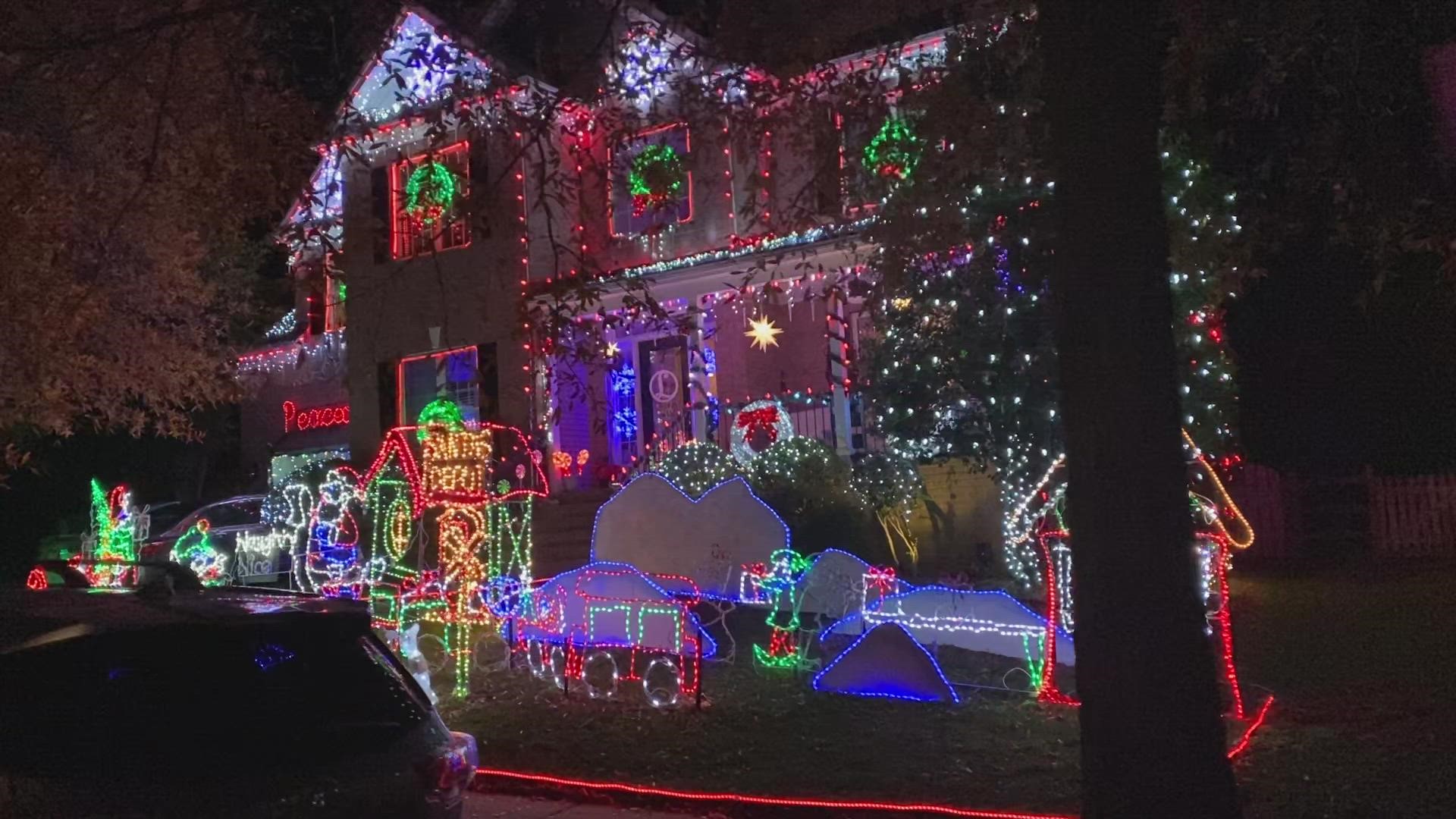 Neighbors in the MacAulay neighborhood go all out against each other for bragging rights when it comes to holiday lights!