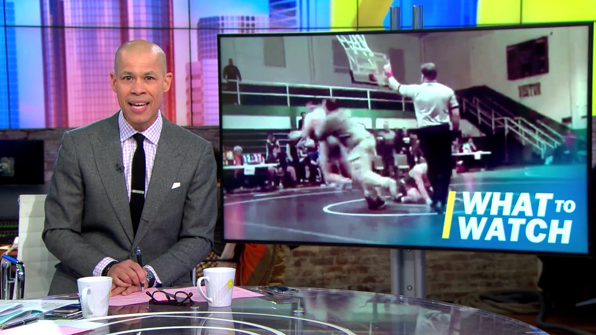CBS This Morning's Anthony Mason, Gayle King, and Tony DoKoupil give their thoughts on the video that shows a dad attacking his son's opponent at a wrestling match.
