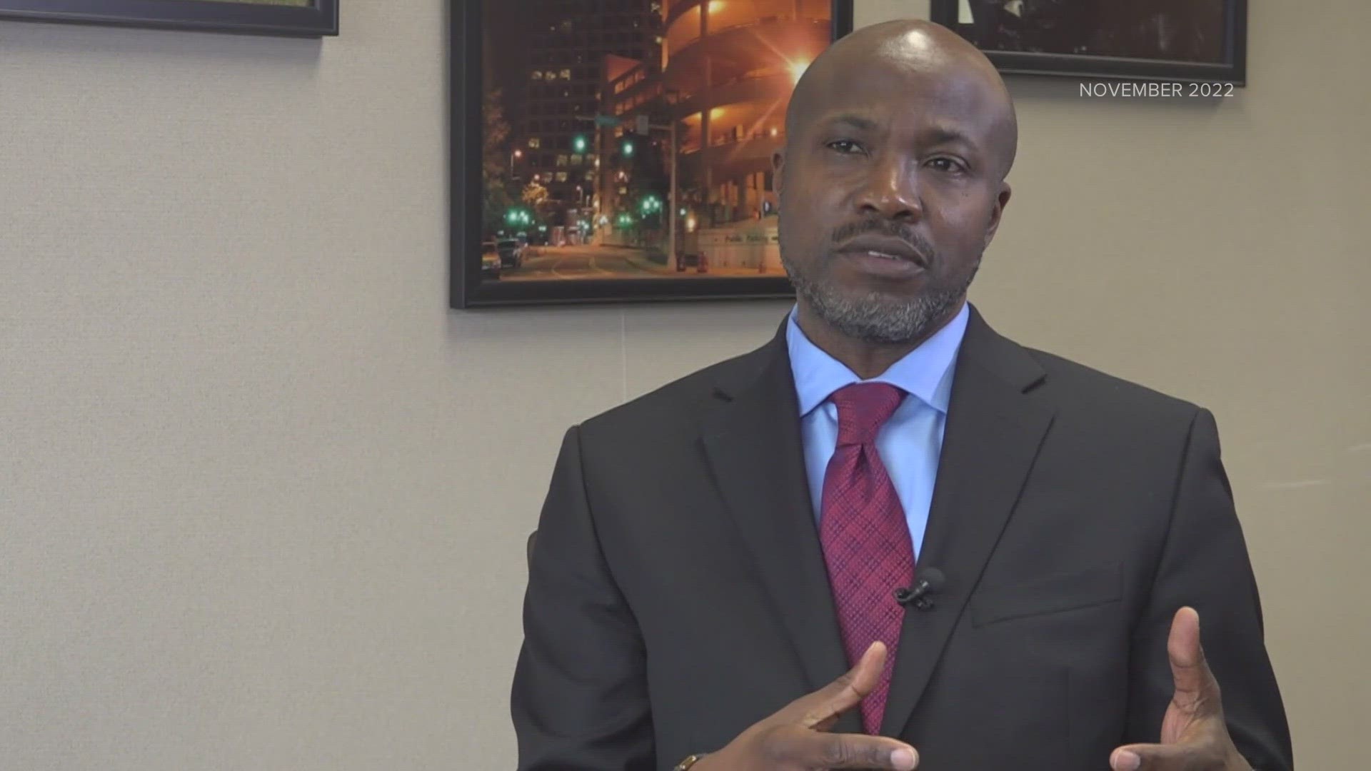 The video shows a domestic police call for Greensboro City Manager.