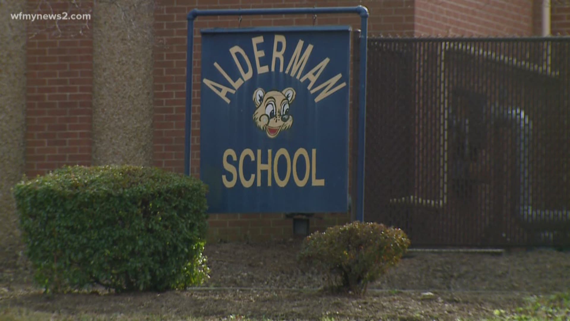 A Guilford County elementary school is dealing with a creepy problem.