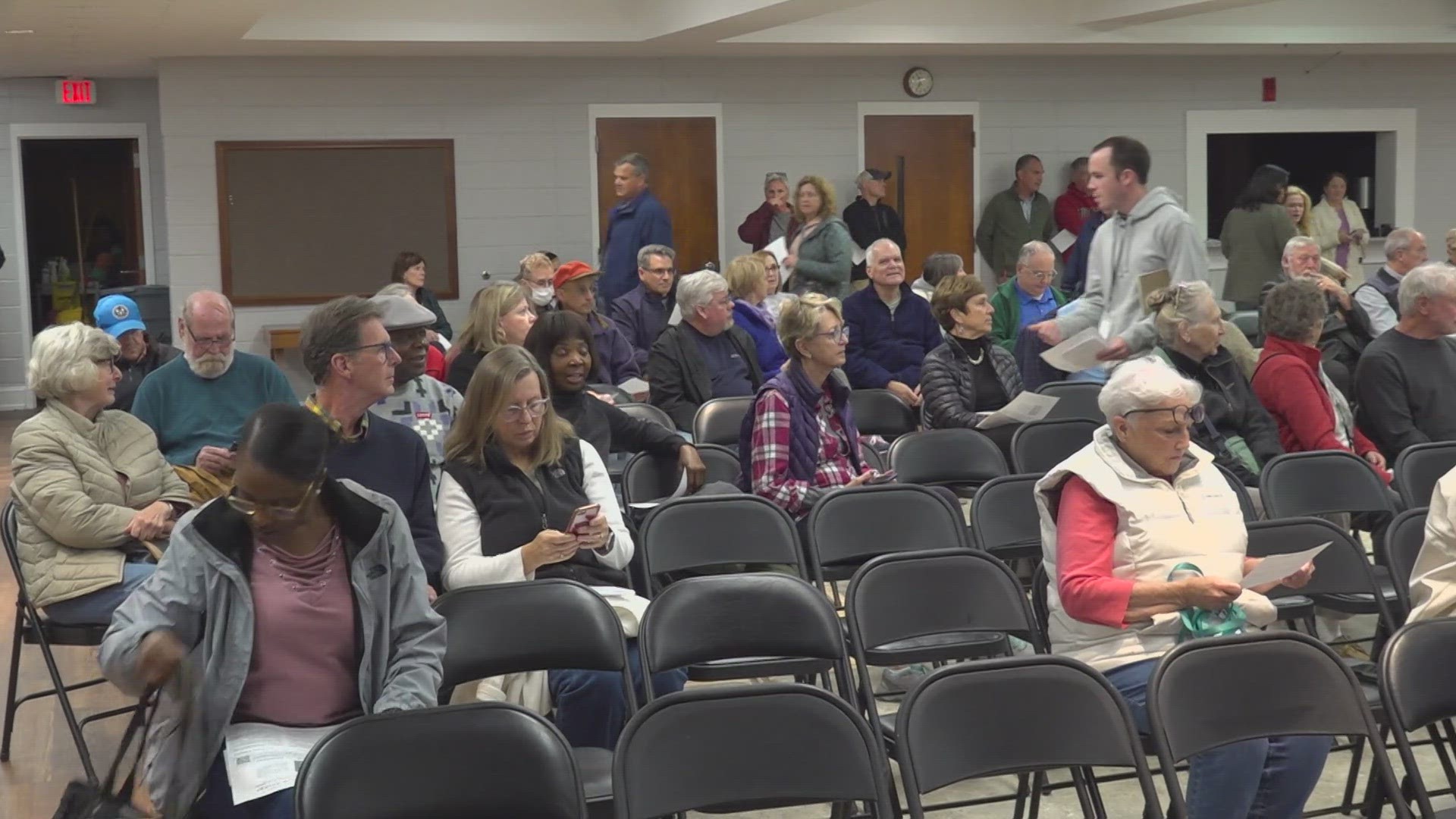A developer could bring new housing to the area. People shared their concerns with the developer’s attorney Monday night.