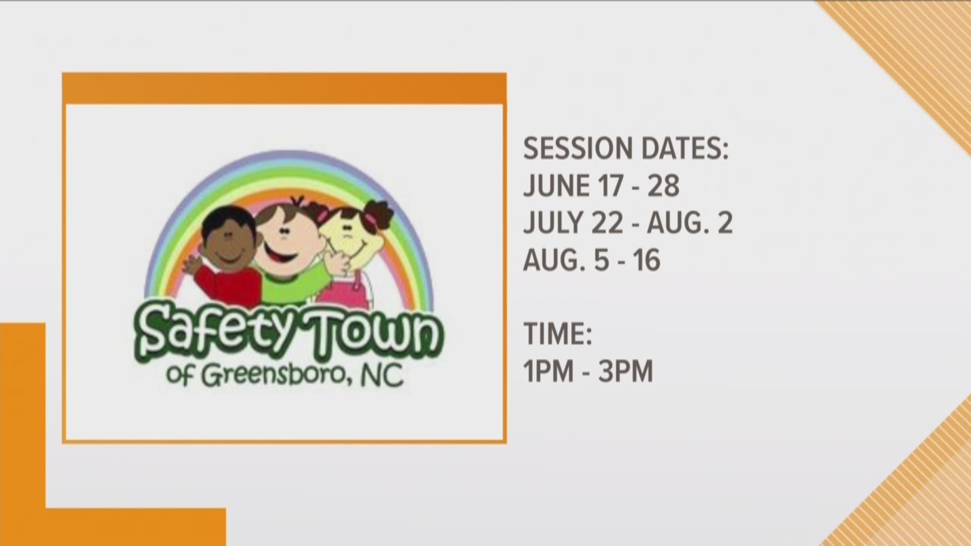 Safety Town is a summer program that teaches children the dangers of fires, guns, and more.