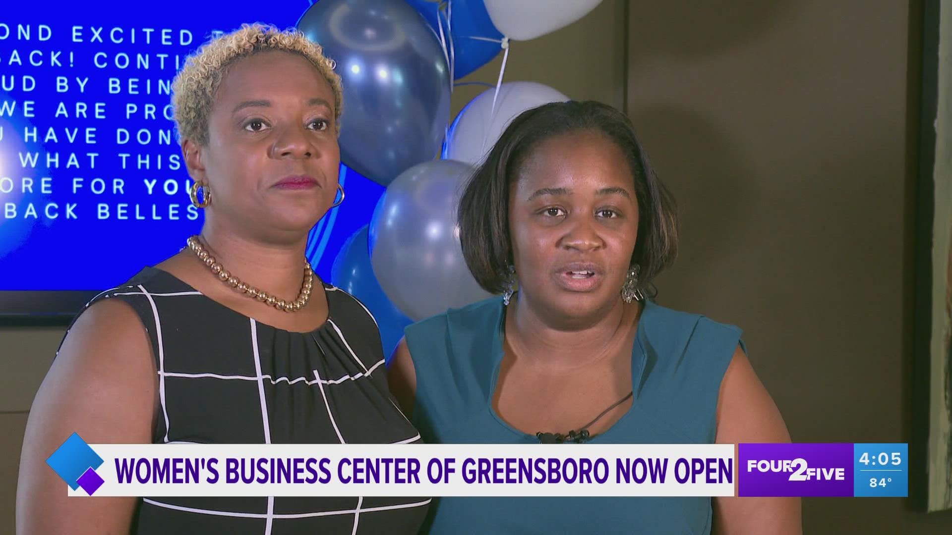 The Women's Business Center of Greensboro is the first of its kind in the United States.