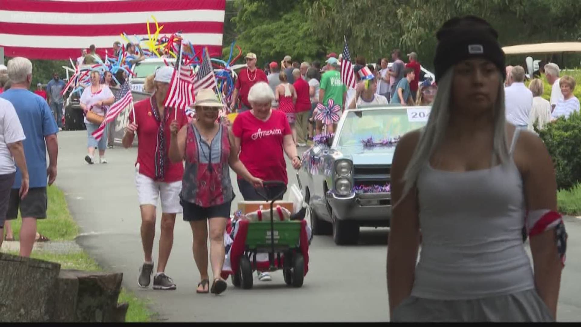 For decades, one Greensboro neighborhood has celebrated Independence Day with its own parade and block party.
