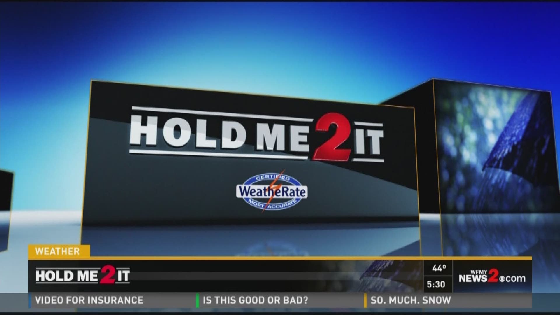 Hold Me 2 It Forecast: Tuesday March 14, 2017