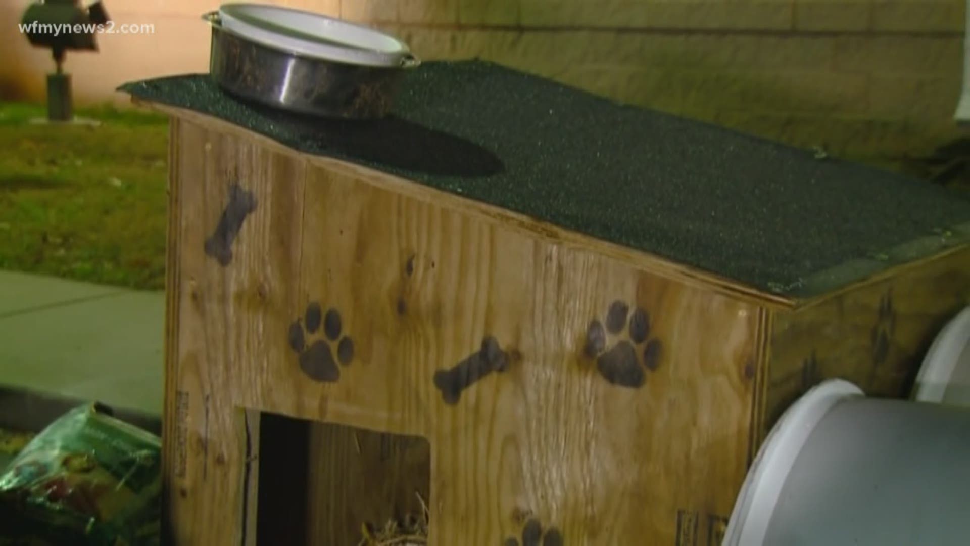 Every dog deserves a warm house during the winter. Unchain Winston is giving away houses to Forsyth County pet owners and you can help.