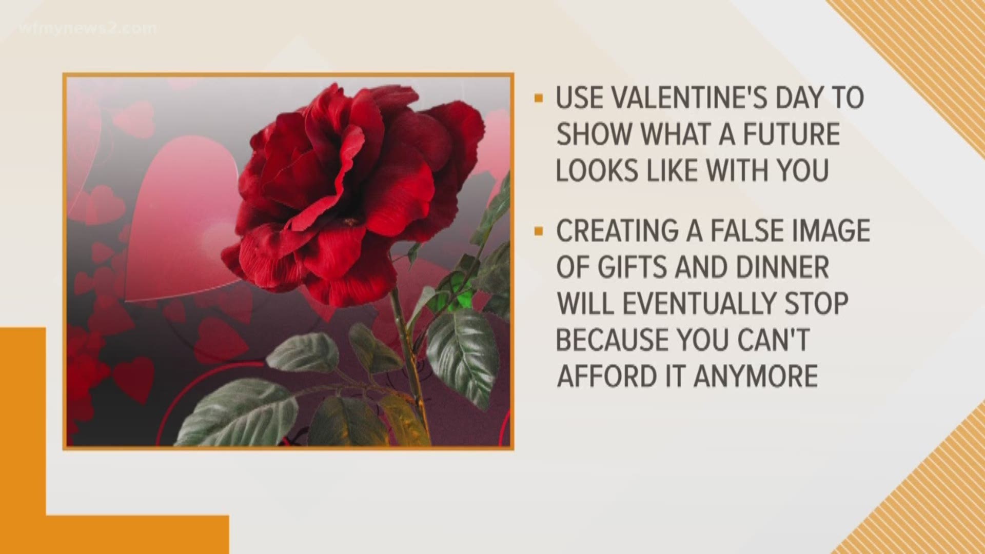 Valentine’s Day is about celebrating love.  But because it’s a commercial holiday, it is also about spending money.  Money expert Ja'Net Adams offers some advice to help you identify what's really important.