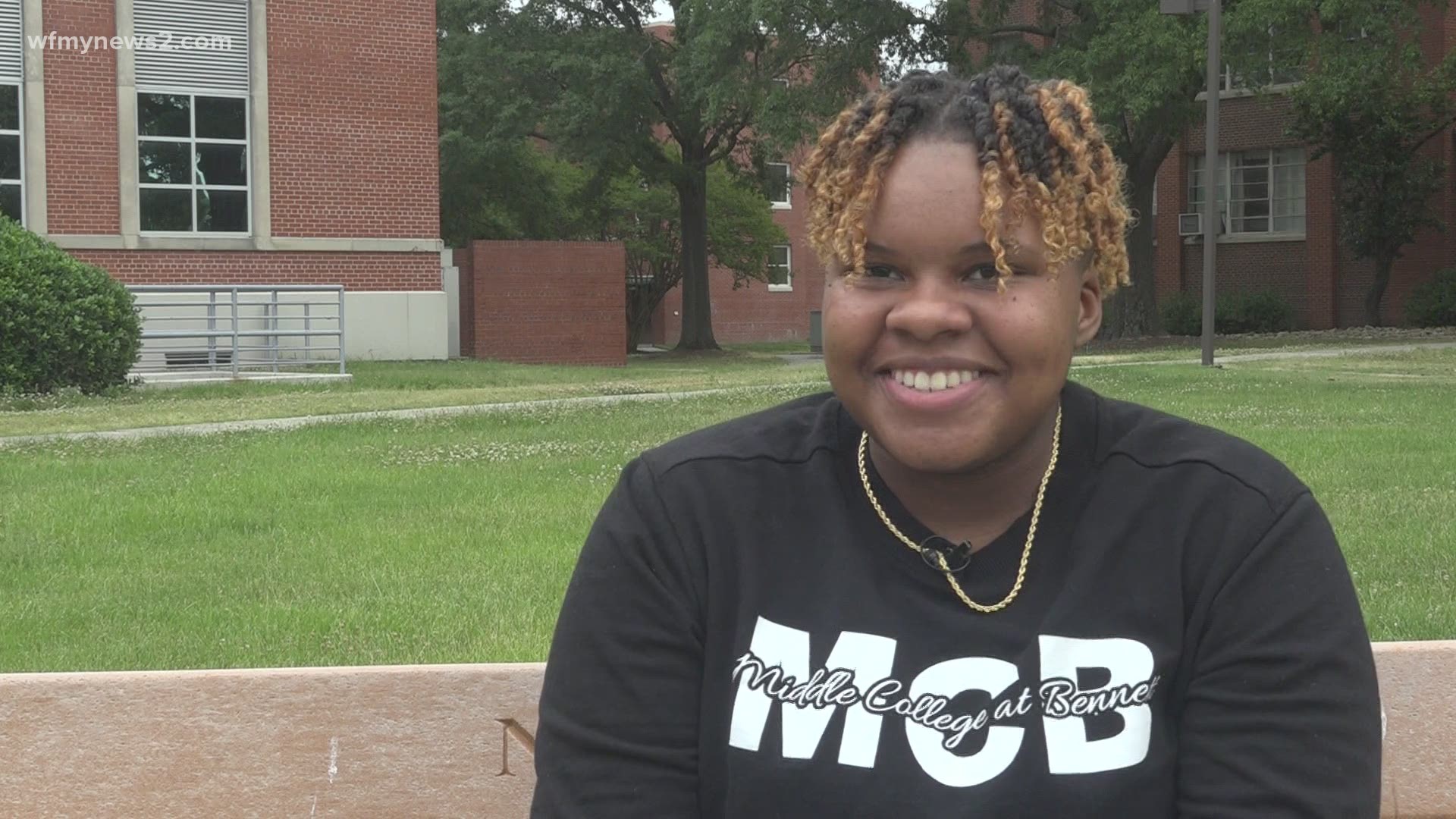 A Triad student was accepted into nearly 20 colleges.