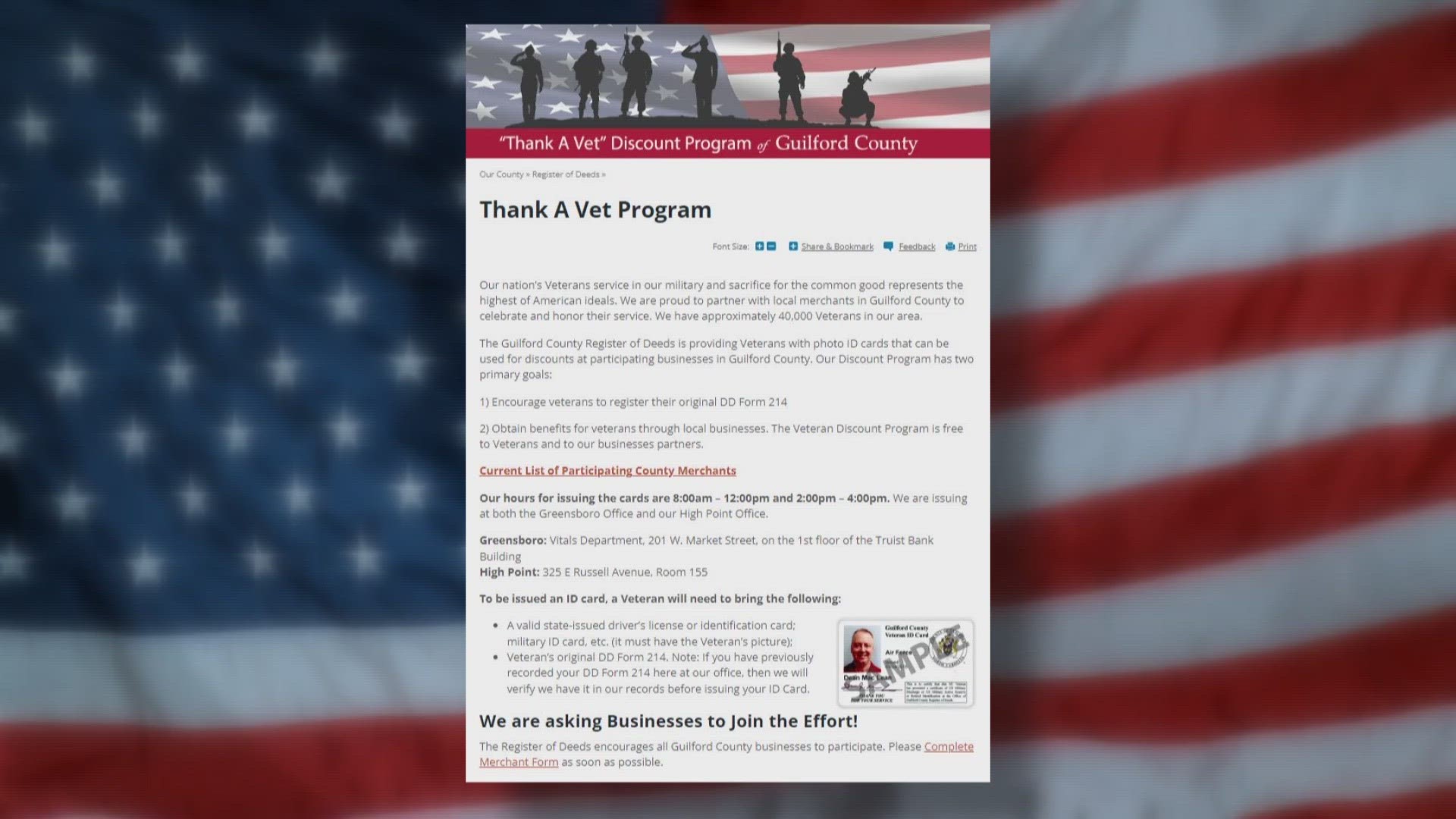 Veterans Day 2022 free meals, discounts and offers - VA News